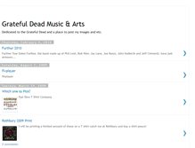 Tablet Screenshot of gratefuldeadmusic.blogspot.com