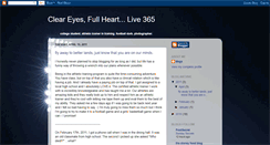 Desktop Screenshot of cleareyesfullheartlive365.blogspot.com