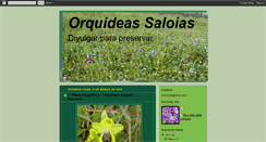 Desktop Screenshot of orquideasaloia.blogspot.com