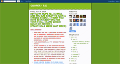 Desktop Screenshot of cooper-rk.blogspot.com