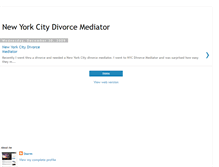 Tablet Screenshot of nycdivorcemediator.blogspot.com