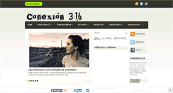 Desktop Screenshot of conexion316.blogspot.com
