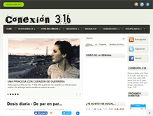 Tablet Screenshot of conexion316.blogspot.com