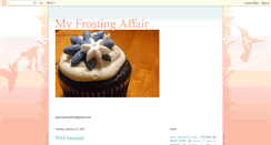 Desktop Screenshot of myfrostingaffair.blogspot.com