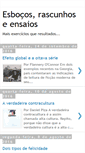 Mobile Screenshot of esbocoserascunhos.blogspot.com