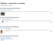 Tablet Screenshot of esbocoserascunhos.blogspot.com