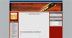 Desktop Screenshot of descargarlibros.blogspot.com