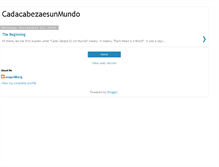 Tablet Screenshot of cadacabezaesunmundo.blogspot.com