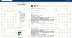 Desktop Screenshot of marielapilarperezbecerra.blogspot.com