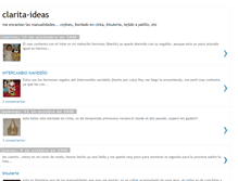 Tablet Screenshot of clarita-ideas.blogspot.com