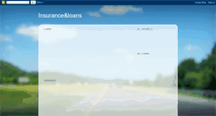 Desktop Screenshot of insuranceandloansdetails.blogspot.com