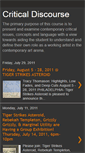Mobile Screenshot of criticaldiscourse2010.blogspot.com