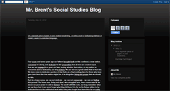 Desktop Screenshot of brentsocialstudies.blogspot.com