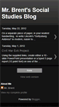 Mobile Screenshot of brentsocialstudies.blogspot.com