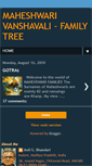 Mobile Screenshot of maheshwari-familytree.blogspot.com