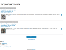 Tablet Screenshot of foryourpartycom.blogspot.com