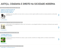 Tablet Screenshot of justicacidadaniaedireito.blogspot.com