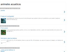 Tablet Screenshot of animalesacuaticos-alejandro.blogspot.com