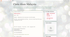 Desktop Screenshot of malaysiafirst.blogspot.com