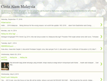 Tablet Screenshot of malaysiafirst.blogspot.com