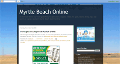 Desktop Screenshot of myrtlebeachonline.blogspot.com