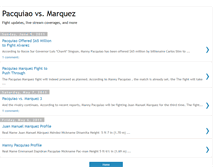 Tablet Screenshot of pacquiao-vs-marquez-fight.blogspot.com