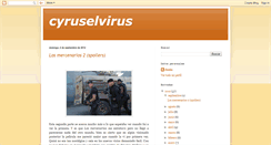 Desktop Screenshot of cyruselvirus.blogspot.com