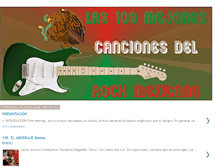 Tablet Screenshot of 100mejoresrockmexicano.blogspot.com