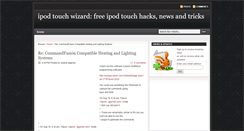 Desktop Screenshot of ipod-touch-wizard.blogspot.com