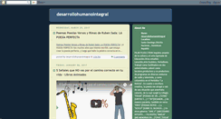 Desktop Screenshot of desarrollohumanointegral.blogspot.com