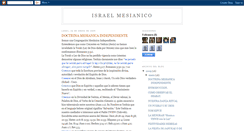 Desktop Screenshot of israelmesianico.blogspot.com