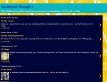 Tablet Screenshot of medleyedthoughts.blogspot.com