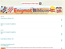 Tablet Screenshot of enigmasbiblicos.blogspot.com