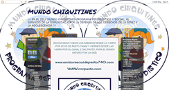 Desktop Screenshot of mundochiquitines.blogspot.com