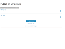 Tablet Screenshot of futbolenvivogratis.blogspot.com