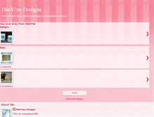 Tablet Screenshot of deevinedesign.blogspot.com