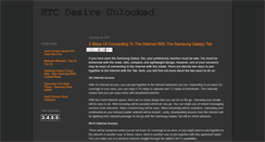 Desktop Screenshot of htcdesireunlocked.blogspot.com