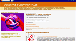 Desktop Screenshot of derechosfundamentales20091.blogspot.com