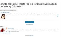 Tablet Screenshot of amritaraosisterpritarao.blogspot.com