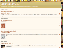 Tablet Screenshot of lesphilopyges.blogspot.com