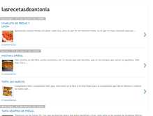 Tablet Screenshot of lasrecetasdeantonia.blogspot.com