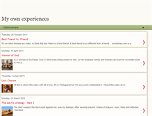 Tablet Screenshot of myownexperiences-anabella.blogspot.com