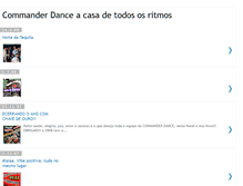 Tablet Screenshot of commanderdance.blogspot.com