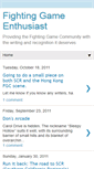 Mobile Screenshot of fightinggameenthusiast.blogspot.com