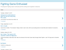 Tablet Screenshot of fightinggameenthusiast.blogspot.com