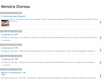 Tablet Screenshot of memoriagloriosa.blogspot.com