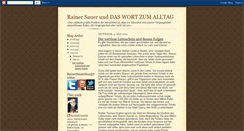 Desktop Screenshot of daswortzumalltag.blogspot.com