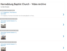 Tablet Screenshot of harrodsburgbaptistchurch.blogspot.com