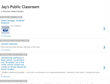 Tablet Screenshot of jayclassroom.blogspot.com