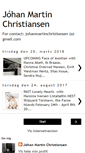 Mobile Screenshot of johanmartinchristiansen.blogspot.com